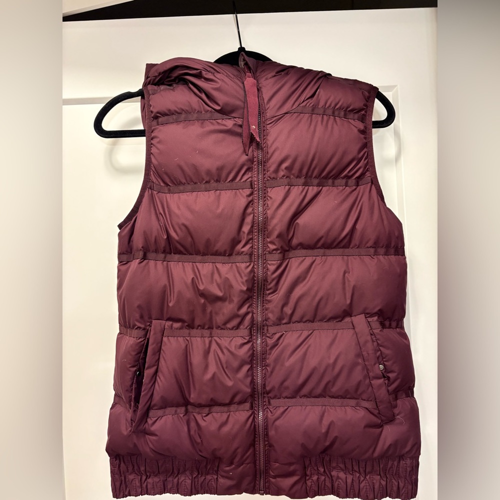 Lululemon Athletica Burgundy Vest